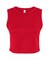 BELLA + CANVAS® Women's Micro Rib Muscle Crewneck Sleeveless Crop Tank - 1013